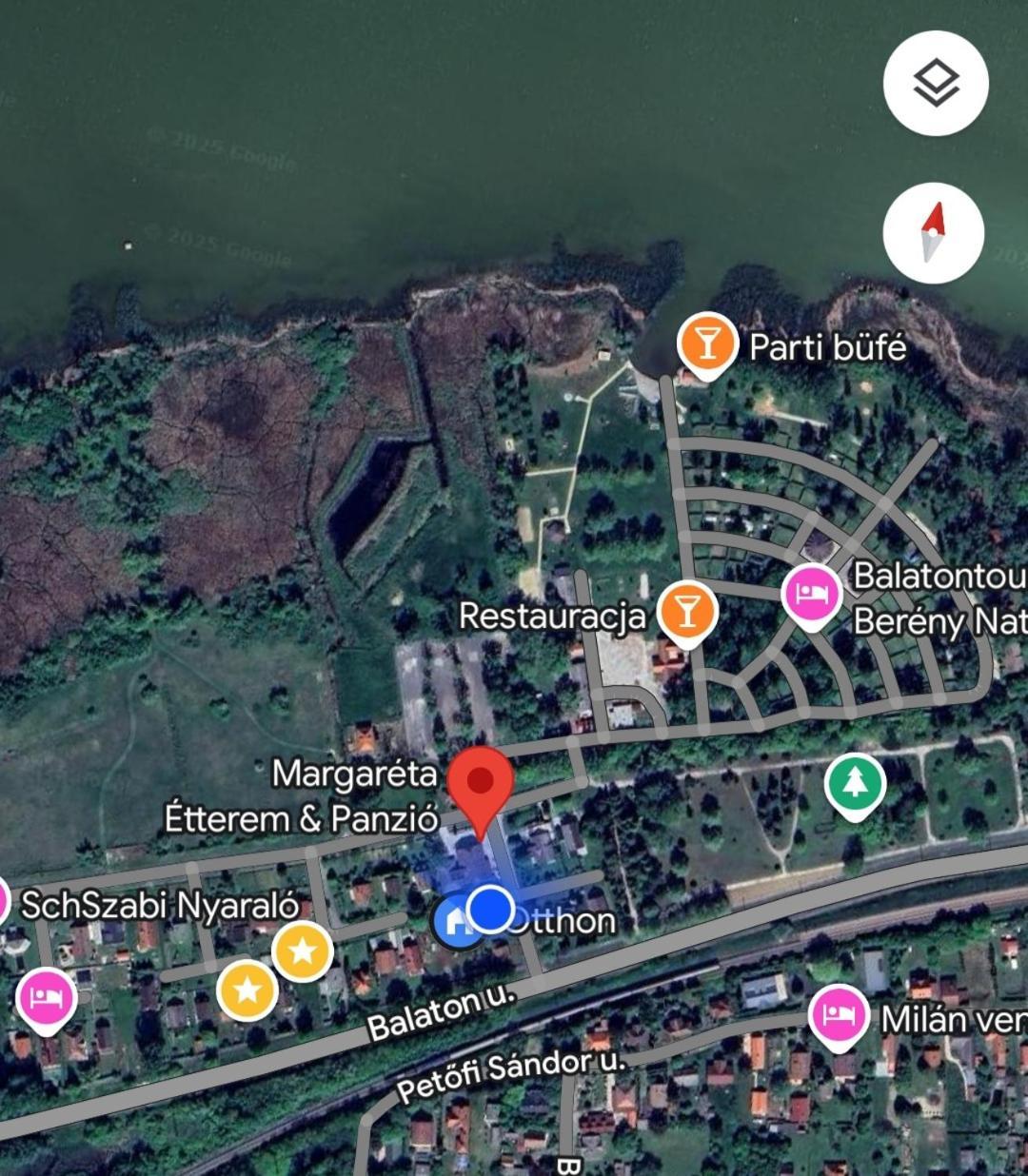 Margareta Etterem Es Vendeghaz Gasthaus Balatonberény Dış mekan fotoğraf